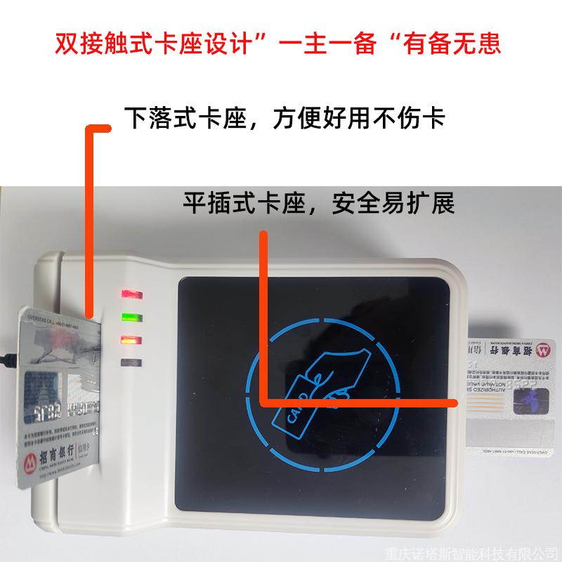 多功能二代證社保認(rèn)證終端 多合一智能卡閱讀器